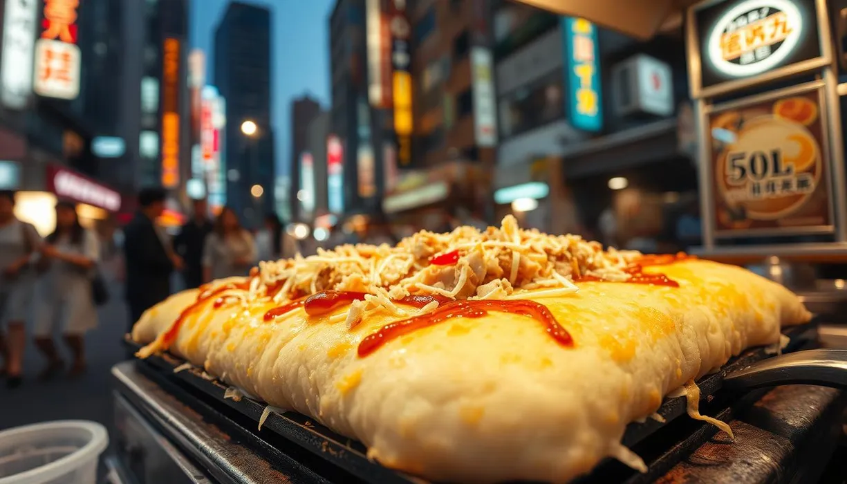 cover for Okonomiyaki Street Food: Savoring Japan's Favorite Dish