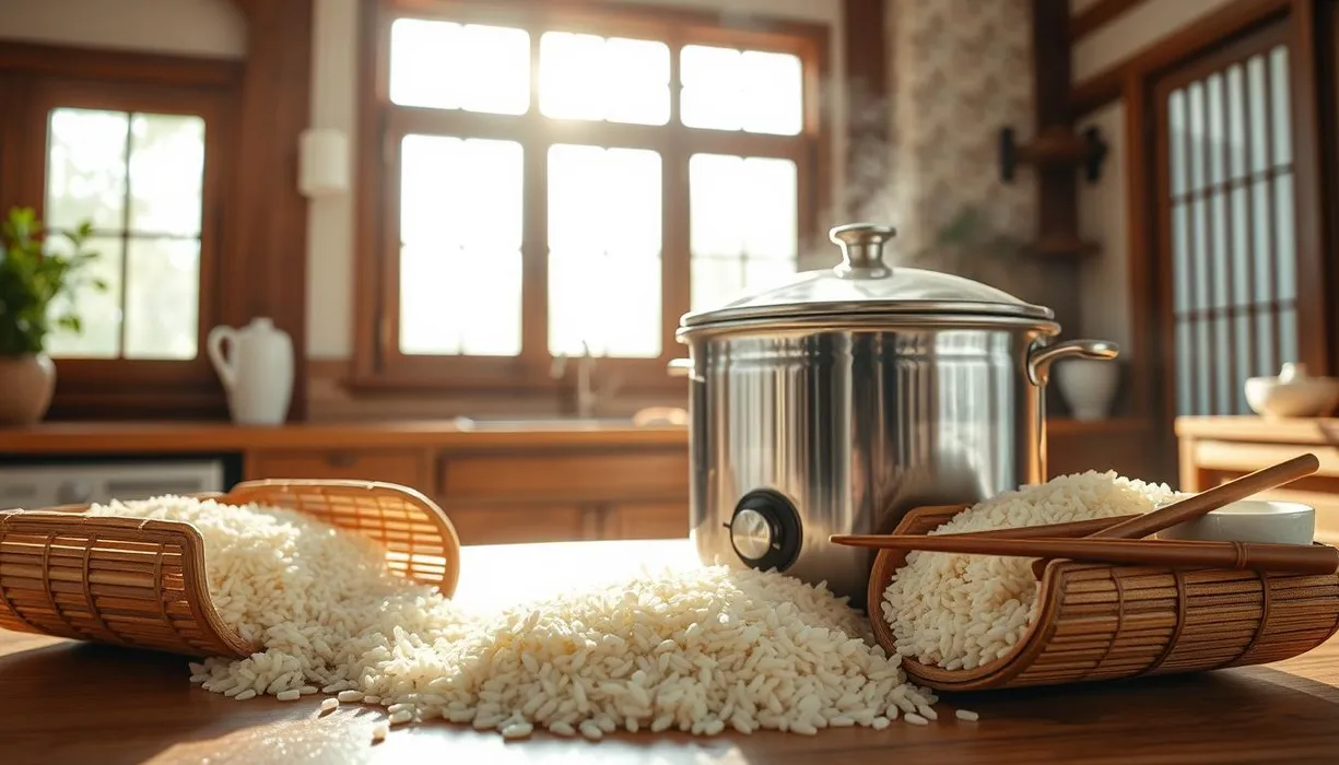 cover for Learn Japanese Rice Cooking with Simple Recipes
