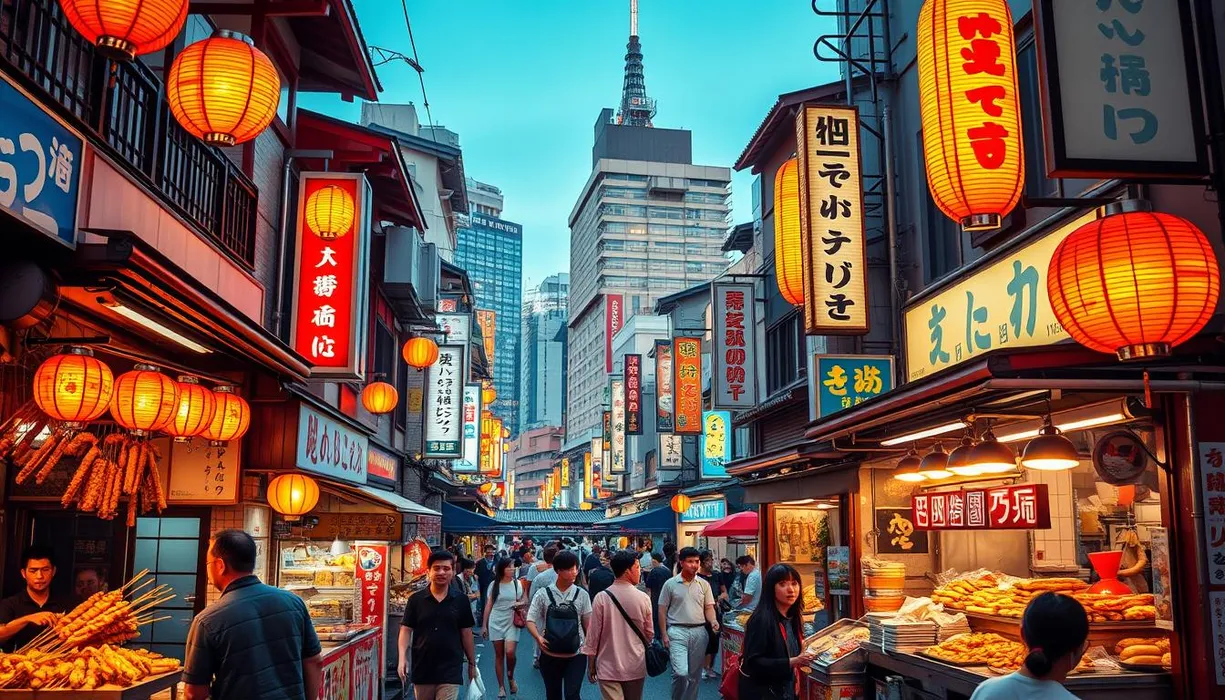 cover for Discover Delicious Japanese Street Food Snacks