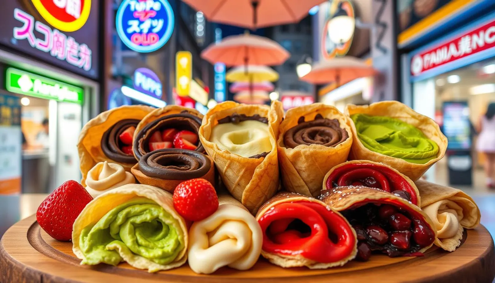 Cover for Discover Authentic Japanese Crepes Harajuku Style