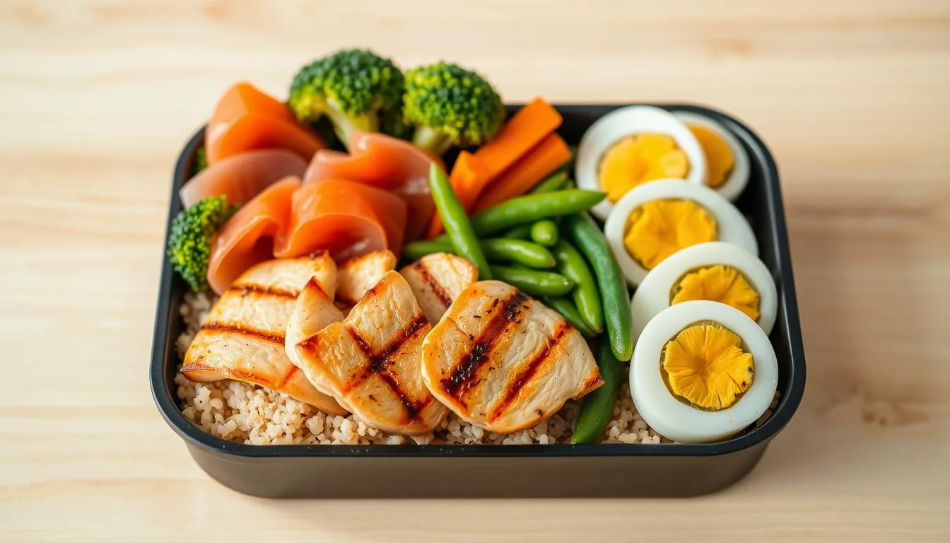high-protein lunch