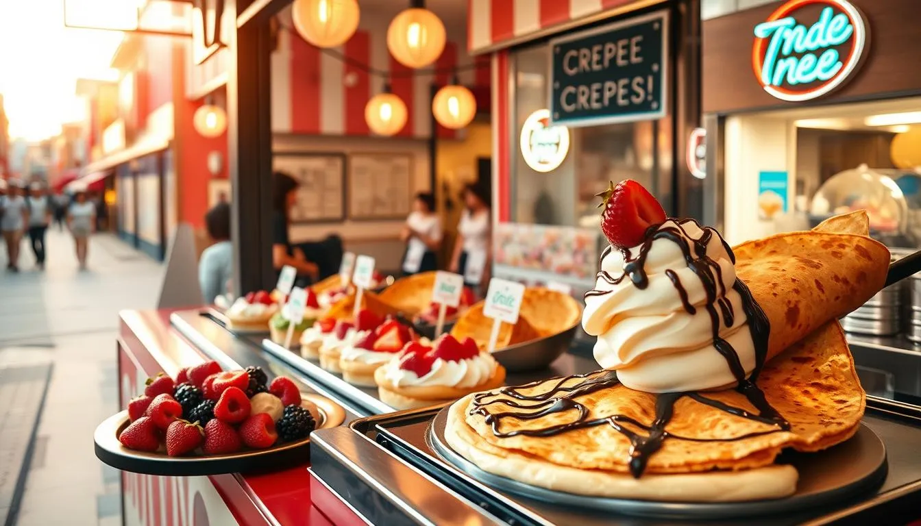 sweet flavors crepe