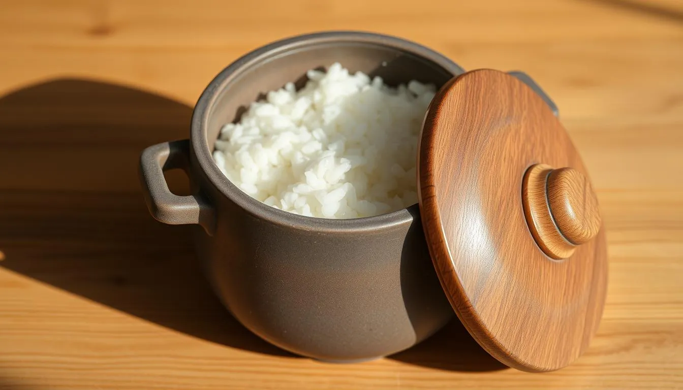 pot lid rice